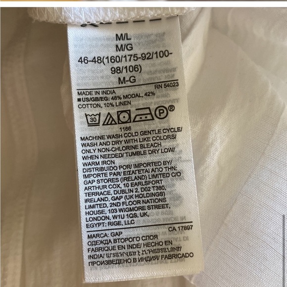 GAP Dreamwell Crinkle Dress - Picture 8 of 8